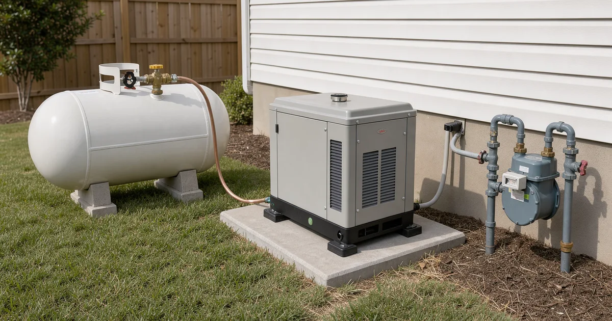 Natural Gas or Propane? Choosing Your Generator's Fuel Source